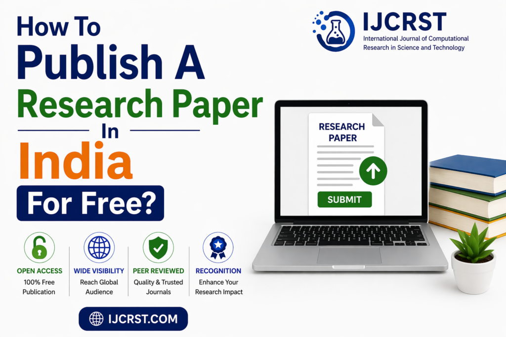 Learn how to publish a research paper in India for free.