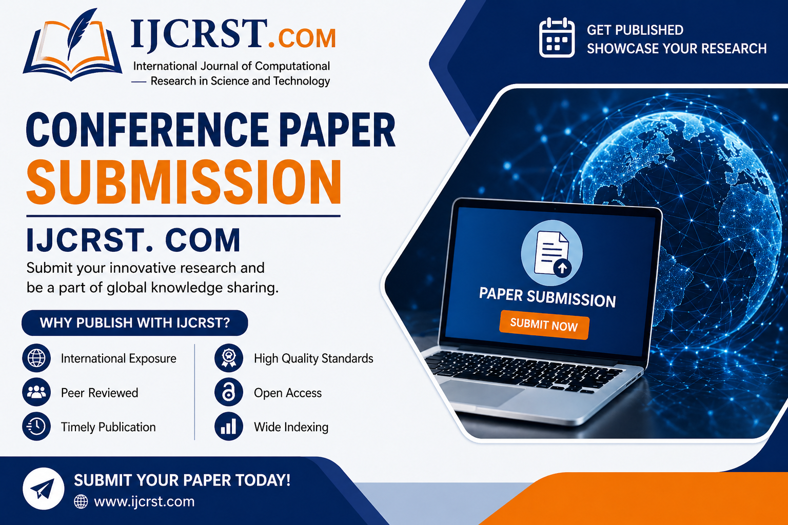Submit Conference Conference Paper Submission - IJCRST