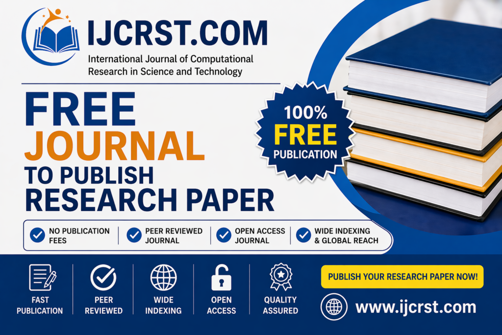 Free Journal To Publish Research Paper